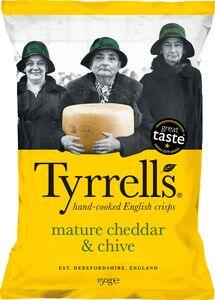 Tyrrells Crisps Cheddar&Chive 150g