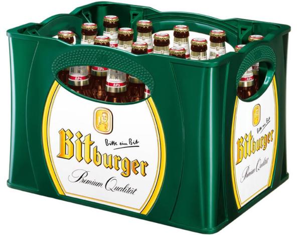 Bitburger 0,0% Alkoholfrei 20x0,5 l (Mehrweg)