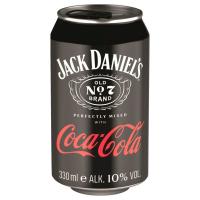 Jack Daniels Whiskey & Coca Cola 0,33l Dose  (Einweg)