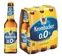 Krombacher Radler 0,0% AF 6x0,33 l (Mehrweg)
