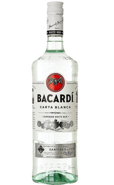 Bacardi Carta Blanca 37.5% vol. 0,7l
