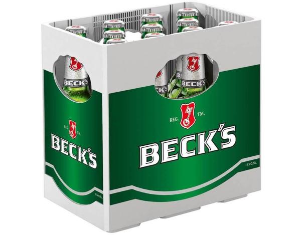 Becks Pils 11x0,5 l (Mehrweg)