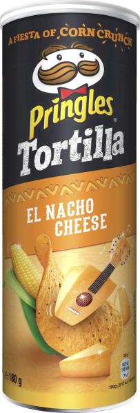 Pringles Tortilla Nacho Cheese 200g