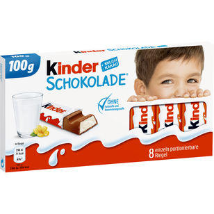 Kinder Schokolade 100 g