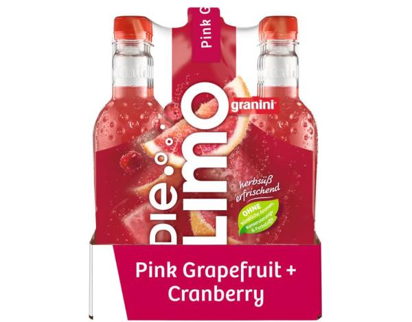 Granini Die Limo Grapefruit + Cranberry 6x1,0 l (Einweg)