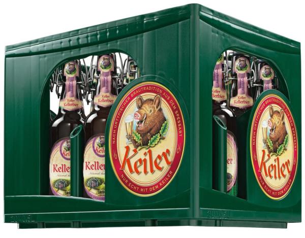 Keiler Kellerbier 20x0,5 l (Mehrweg)