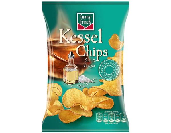 Funnyfrisch Kessel Chips Salt&Vinegar 120g