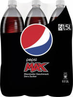 Pepsi Max 6x1,5 l PET (Einweg)