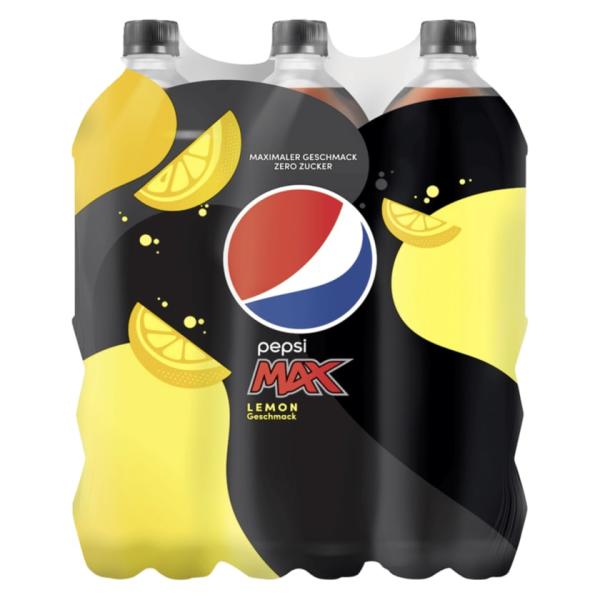 Pepsi Max Lemon 6x1,5 l PET (Einweg)
