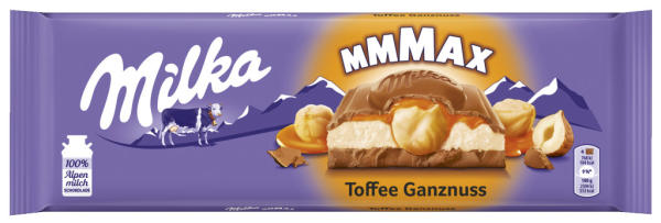 Milka Max Toffee Ganznuss 300g