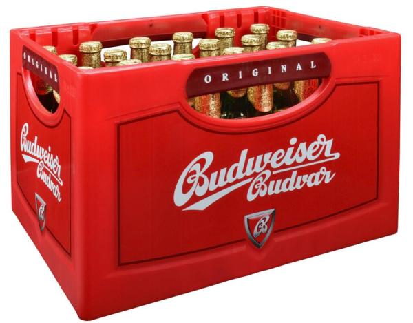 Budweiser Budvar 24x0,33 l (Mehrweg)