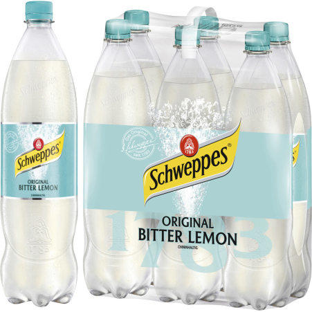 Schweppes Bitter Lemon 6x1,25 l (Einweg)