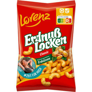 Lorenz Erdnuß Locken Classic 200g