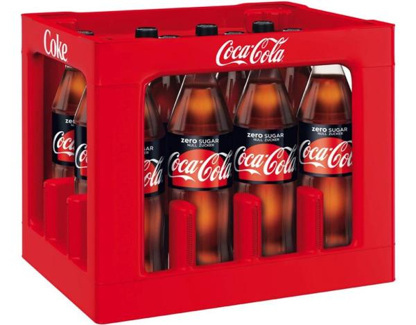 Coca Cola Zero 12x1 l (Mehrweg)