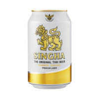 SINGHA Bier aus Thailand 0,33 l (Einweg)