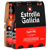 Estrella Galicia 6x0,33 l (Mehrweg)