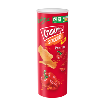 Crunchips Stackers Paprika 175g