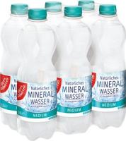 G&G Mineralwasser Medium 6x0,5l Pet (Einweg)