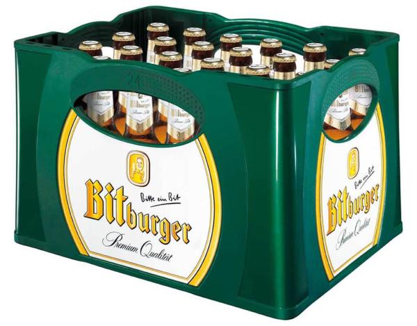 Bitburger 0,0 % 24x0,33 l (Mehrweg)