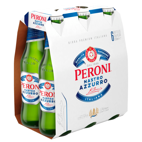 Peroni Alkoholfrei 0,0% 6x0,33 l (Mehrweg)