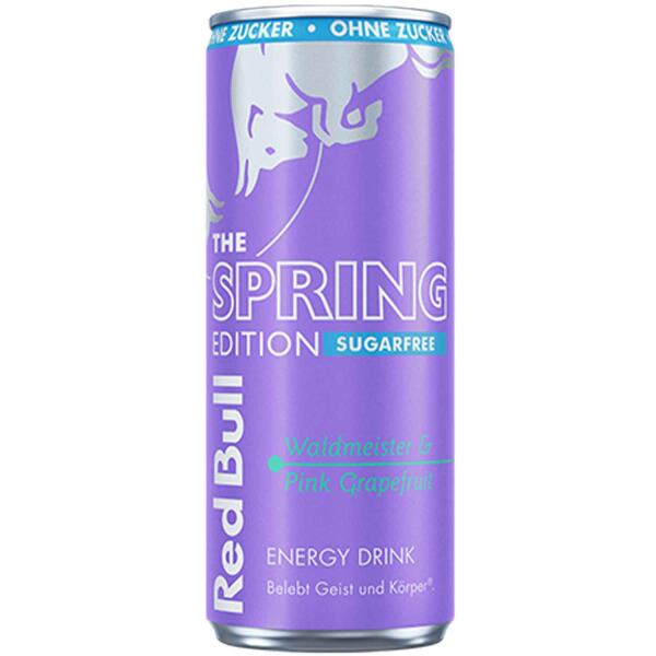 Red Bull Waldmeister Pink Grapefruit Zuckerfrei 0,25 l (Einweg)