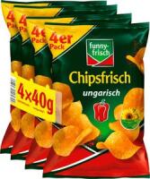 Funnyfrisch Chipsfrisch ungarisch 4x40g