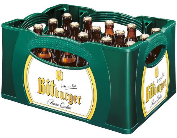 Bitburger Herb 0,0% Alkoholfrei 20x0,33 l (Mehrweg)