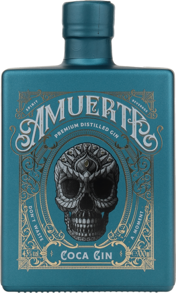 Amuerte Coca Gin Green Edt. Gin aus Belgien 43% 0,7l