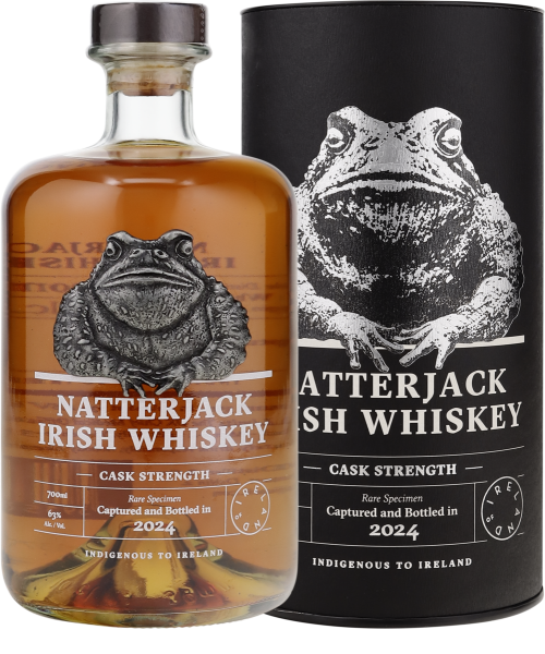 Natterjack Cask Strength Blended Irish Whiskey 63% 0.7l